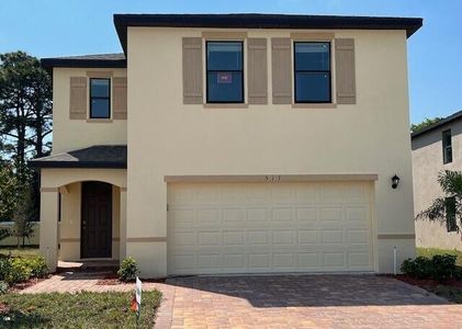 New construction Single-Family house 517 Sea Spray Dr, Fort Pierce, FL 34945 Elston- photo 0