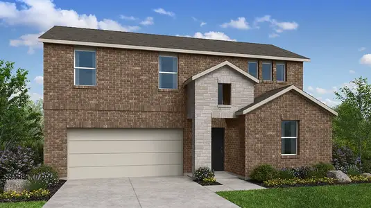 New construction Single-Family house 1004 Karly Cv, Hutto, TX 78634 plan Oriole - image