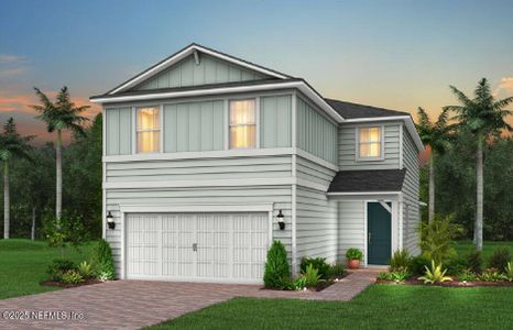 New construction Single-Family house 457 Blind Oak Cir, St. Augustine, FL 32095 plan Trailside - image