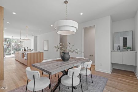 New construction Townhouse house 1308 Chamblee Hill Ct, Raleigh, NC 27608 - image 5