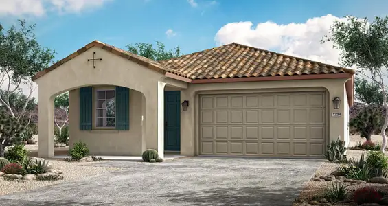 New construction Single-Family house 5654 W Mauna Loa Ln, Glendale, AZ 85306 plan Amethyst - image