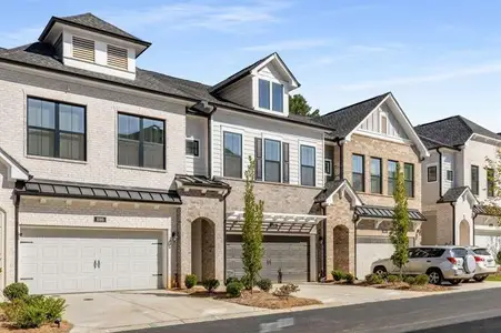 New construction Townhouse house 1070 Harper Dr, Alpharetta, GA 30076 Canterfield- photo 1 1