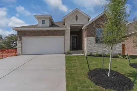 New construction Single-Family house 404 Veneta Ln, Georgetown, TX 78633 plan Barron - image