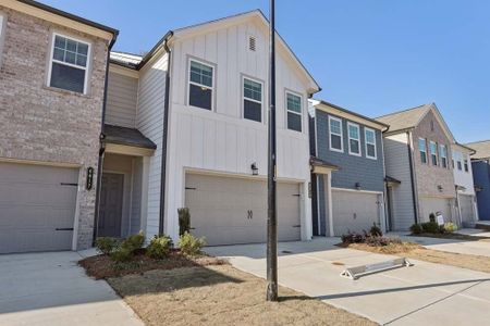 New construction Townhouse house 6619 Wyndale Dr, Douglasville, GA 30135 Foxglove - photo 1 1