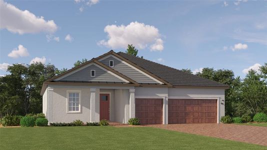 New construction Single-Family house 31621 Cardinal Yard Drive, San Antonio, FL 33576 Eventide II- photo 0