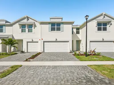 New construction Townhouse house 587 Salisbury Cir, Fort Pierce, FL 34982 plan Sandpiper - image