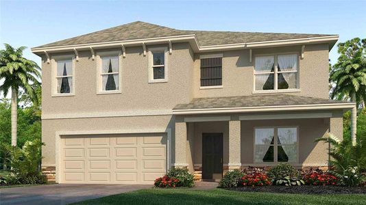 New construction Single-Family house 3163 Living Coral St, Wimauma, FL 33598 null- photo 0