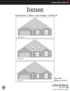 New construction Single-Family house 1537 Dresser St, Graham, TX 76450 plan Iverson I - image