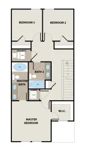 New construction Townhouse house 6135 Ripple Wy, College Park, GA 30349 plan Nicole - image 3