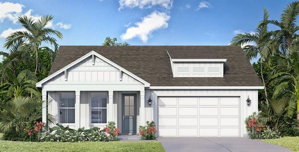 New construction Single-Family house 30245 Rustic Mill St, Mount Dora, FL 32757 plan Buttonwood - image