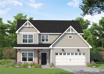 New construction Single-Family house 298 Rough Ridge Trl, Aberdeen, NC 28315 - image