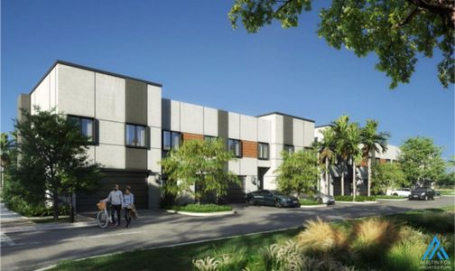 New construction Townhouse house 1542 N Dixie Hwy, Unit 1542, Pompano Beach, FL 33060 - image