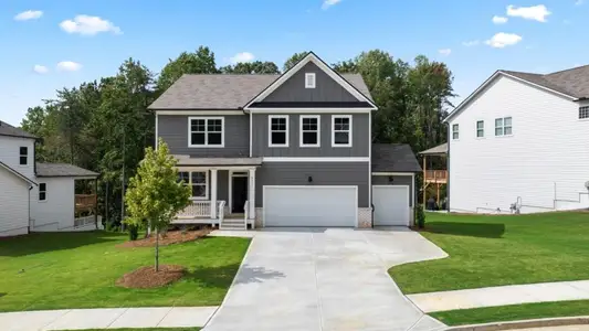 New construction Single-Family house 4035 Peregrine Wy, Gainesville, GA 30506 plan HANOVER - image