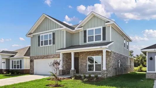New construction Single-Family house 78 Foxtrail Run, Freeport, FL 32439 plan Embry - image