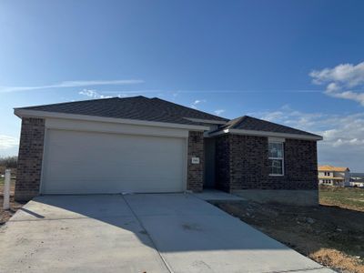 New construction Single-Family house 246 Seattle Slew Dr, Jarrell, TX 76537 Avalon- photo 0