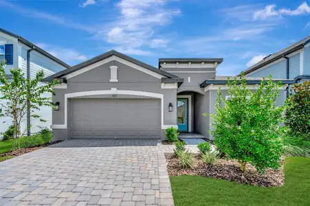 New construction Single-Family house 7635 Painted Sky Place, Land O Lks, Land O' Lakes, FL 34637 plan Madeira II - image
