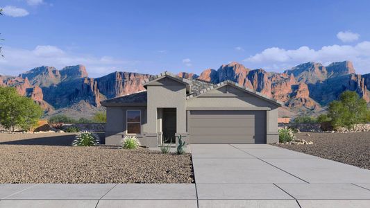 New construction Single-Family house 26030 W Lynne Ln, Buckeye, AZ 85326 plan Gaven - image
