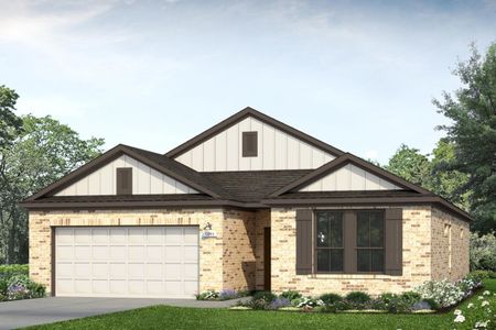 New construction Single-Family house 31302 Cass River Ln, Waller, TX 77484 plan Mustang Meadows 1937 - image