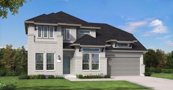 New construction Single-Family house 11302 Flowering Plant Wy, Cypress, TX 77433 plan Giddings - image