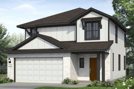 New construction Single-Family house 15423 Bonnethead Rd, San Antonio, TX 78245 plan Hunters Ranch 1668 - image