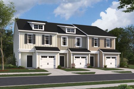 New construction Townhouse house 2228 Bright Shore St, Raleigh, NC 27610 plan Boylan - image
