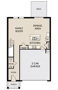 New construction Single-Family house 14600 Sage Bloom Ln, Elgin, TX 78621 plan Voyager - image 3