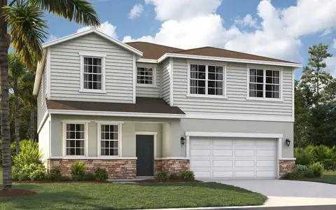 New construction Single-Family house 1719 Columbus Path, St. Cloud, FL 34771 plan The Chester - image