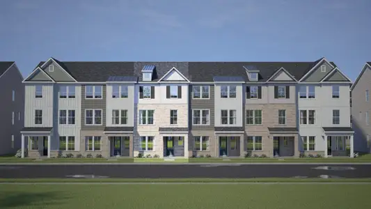 New construction Townhouse house Knightdale, NC 27545 plan The Mitchell Interior - image