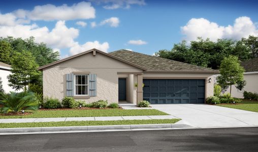 New construction Single-Family house Sw 88Th Terrace, Ocala, FL 34473 Passionflower II- photo 0