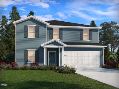 New construction Single-Family house 709 White Birch Ln, Angier, NC 27501 Chatham- photo 0