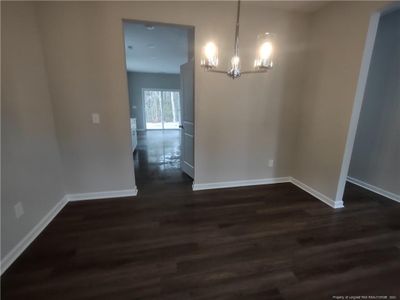 Entrance to kitchen from formal dining