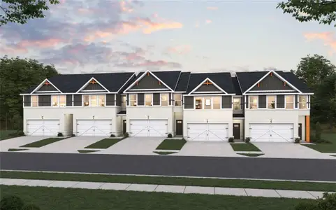 New construction Townhouse house 3215 New Macland Rd, Unit 17, Powder Springs, GA 30217 - image