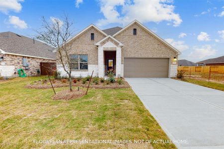 New construction Single-Family house 21427 Mountain Haya Trl, Tomball, TX 77377 Polo - Smart Series- photo 0