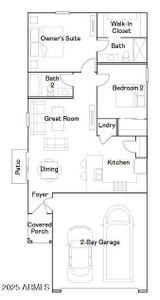 New construction Single-Family house 25052 N 174Th Ln, Surprise, AZ 85387 Juno Plan 2559- photo 0