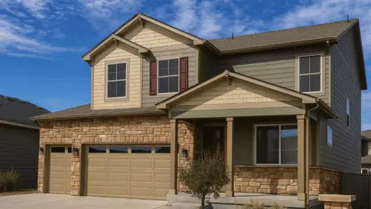 New construction Single-Family house 1892 Mount Monroe Dr, Berthoud, CO 80513 plan Bellamy - image