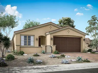 New construction Single-Family house 20676 W Rovey Ave, Buckeye, AZ 85396 plan Oakmont II - image