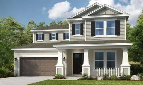 New construction Single-Family house 1854 Longliner Lp, Wesley Chapel, FL 33543 plan Bermuda - image