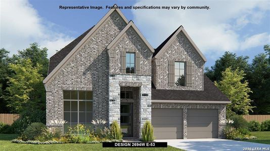 New construction Single-Family house 504 Pony Bnd, Boerne, TX 78006 plan 2694W - image
