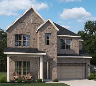 New construction Single-Family house 21714 Bluestem Fields Dr, Waller, TX 77484 plan Meadowlark - image