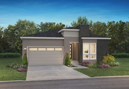 New construction Single-Family house 6813 Bridlespur St, Castle Pines, CO 80108 plan 4085 Traditions Elevation C - Modern Prairie - image