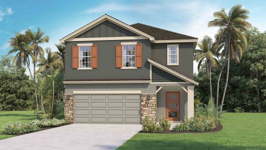 New construction Single-Family house 4982 Eagle Rock Dr, Wimauma, FL 33598 - photo 0