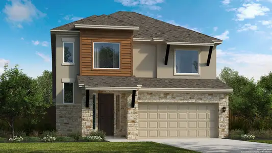 New construction Single-Family house 18314 Rhone Riv, San Antonio, TX 78256 plan Natalia - image