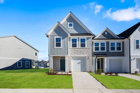 New construction Townhouse house 522 Eversden Dr, Zebulon, NC 27597 Kenley- photo 2 2