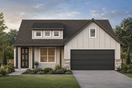 New construction Single-Family house 1508 Oakdale Dr, Kaufman, TX 75142 plan The Flower - image