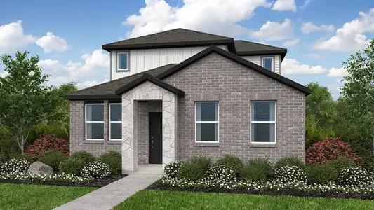 New construction Single-Family house 112 Christy St, Hutto, TX 78634 plan Partridge - image