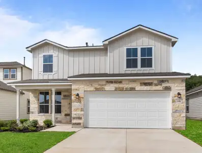 New construction Single-Family house 198 Connor Crk, San Antonio, TX 78253 plan Majestic View II - image