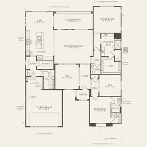 New construction Single-Family house 3855 N Sun City Blvd, Florence, AZ 85132 plan Endeavor - image 3