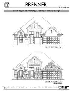 New construction Single-Family house 39026 Heronry Wy, Magnolia, TX 77354 plan Brenner - image