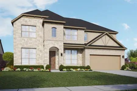 New construction Single-Family house 904 Old Garden Rd, Leander, TX 78641 plan Brown - image