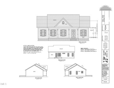 New construction Single-Family house 929 Micro Road W, Selma, NC 27576 - photo 0